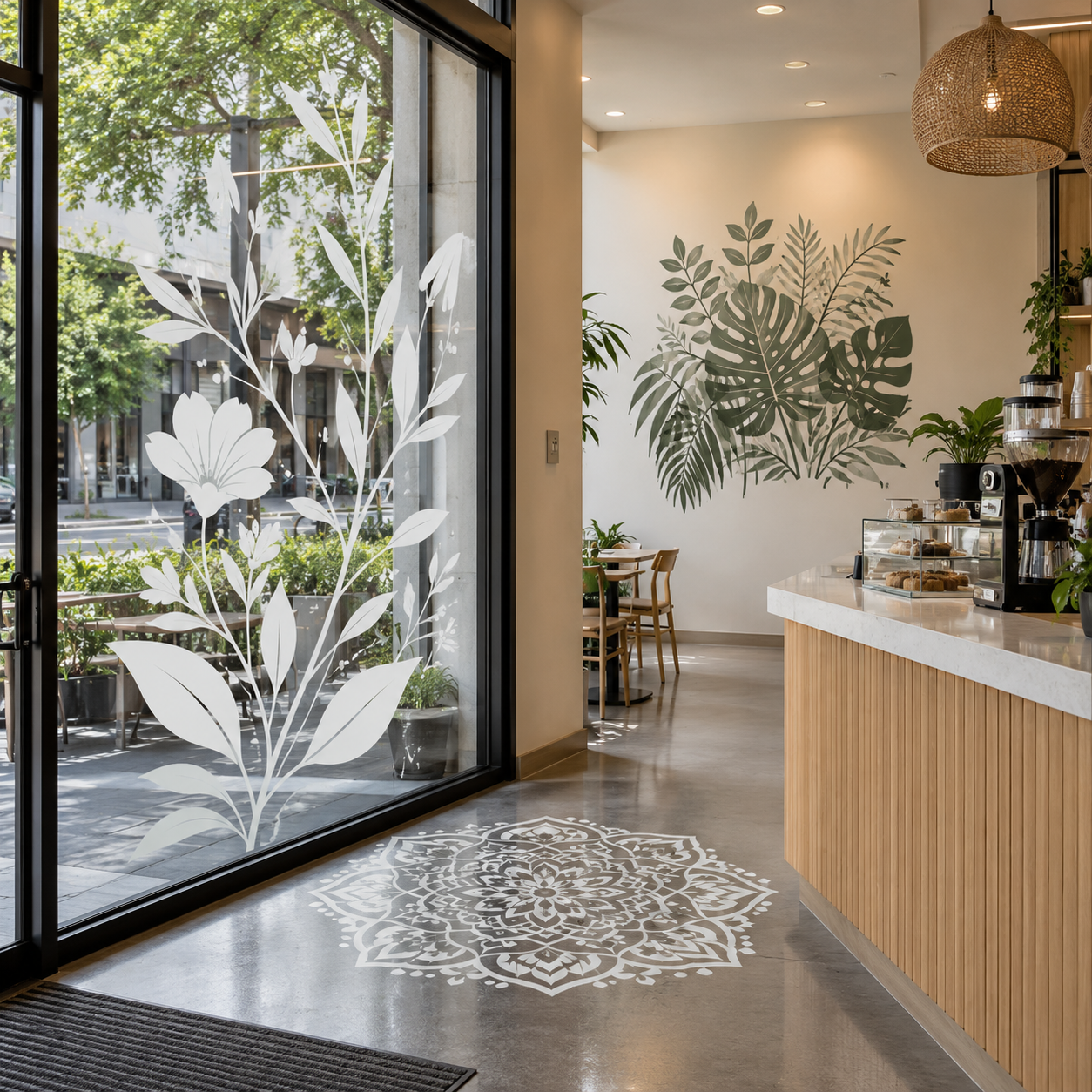 Window Wall & Floor Decals