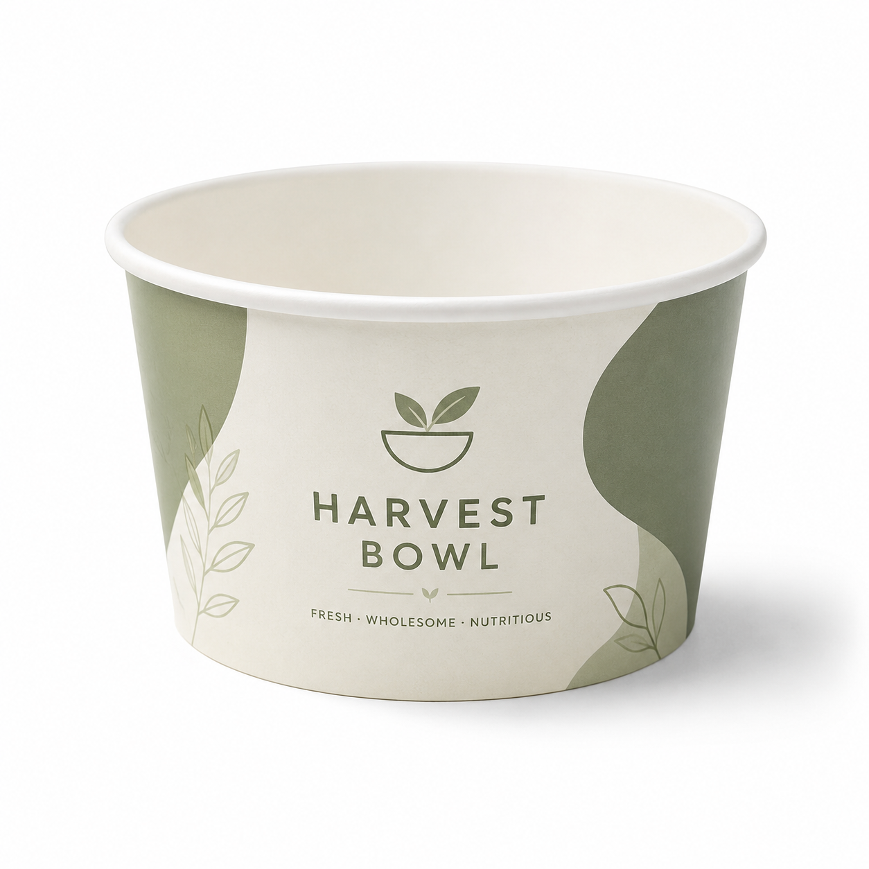 12 oz Custom Recyclable Ice Cream And Food Cups