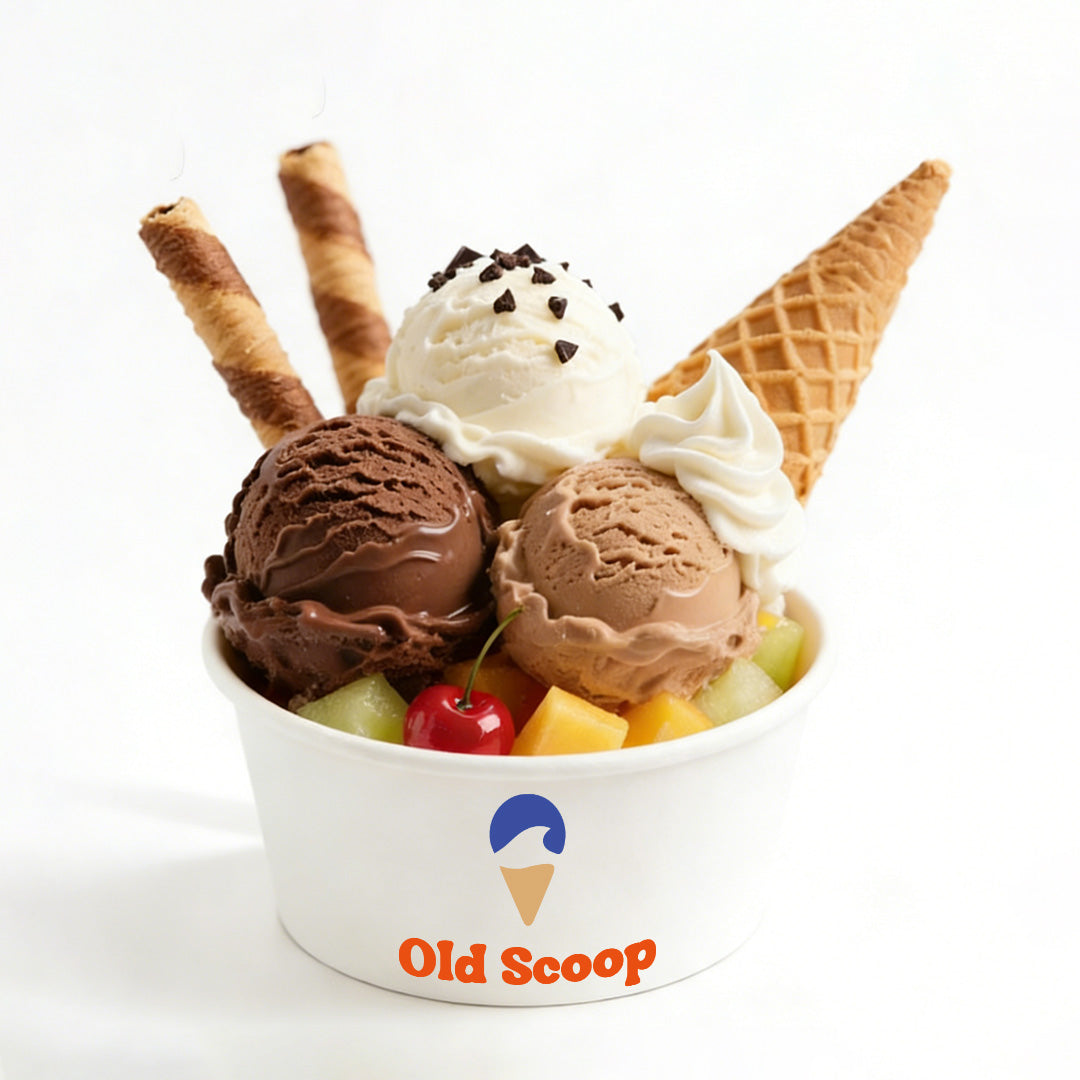 8oz Custom Recyclable Ice Cream And Yogurt Cups