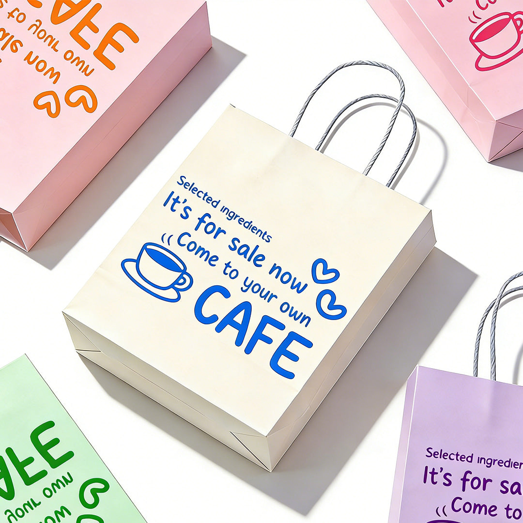 Twisted Rope Handle Paper Bag