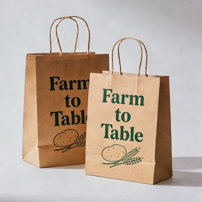 Recycled Kraft Paper Bag