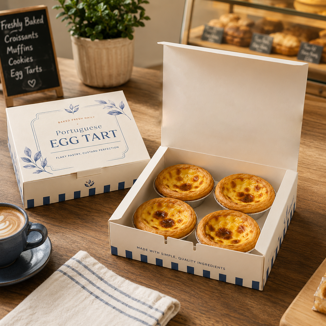 Egg Tart Box