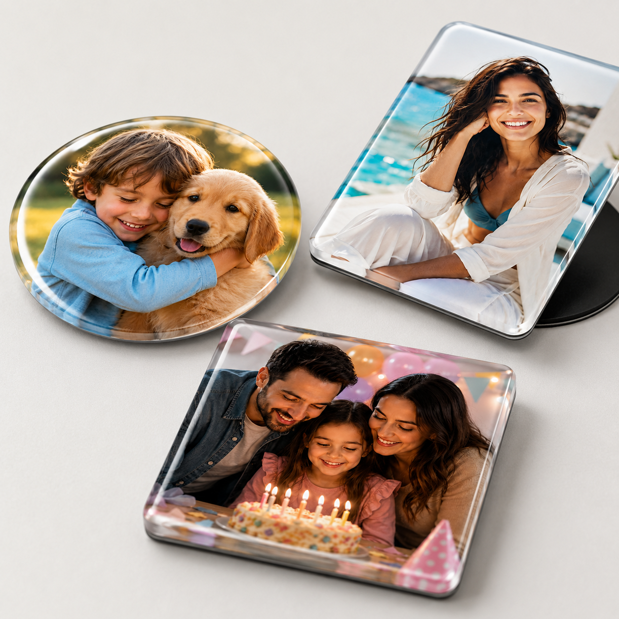 Custom Fridge Photo Magnets