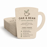 Custom Die Cut Business Card