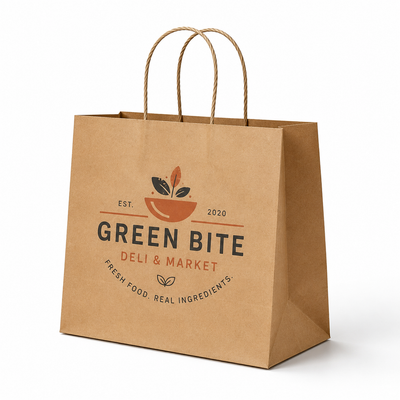 Reinforced Kraft Paper Bag